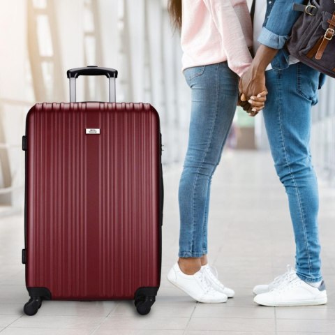 ZESTAW 2 WALIZEK 18 i 26 CALE SLAZENGER RED WINE