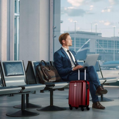 ZESTAW 2 WALIZEK 18 i 26 CALE SLAZENGER RED WINE