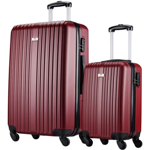 ZESTAW 2 WALIZEK 18 i 26 CALE SLAZENGER RED WINE