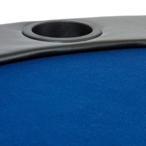 Mata składana do pokera niebieska