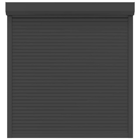 Roleta zewnętrzna, aluminiowa, 140 x 150 cm, antracytowa