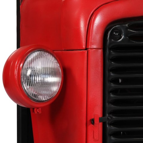 Szafka na wino, 49x31x172 cm, traktor, lite drewno mango