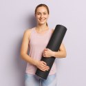 Mata do jogi fitness antypoślizgowa 190×100×0,6 cm, szara