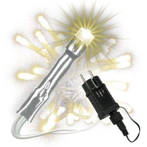 Świąteczne oświetlenie LED 5 m - ciepły biały, 50 diod