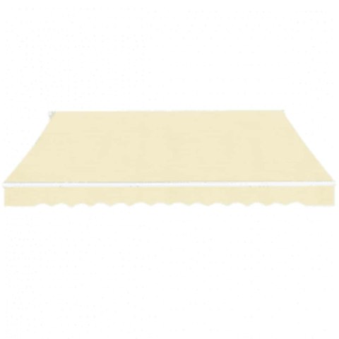 Markiza zwijana ręcznie, 600 cm, kremowa