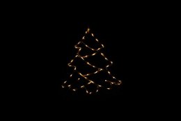 Świąteczna LED dekoracja do okna - choinka - 40 cm