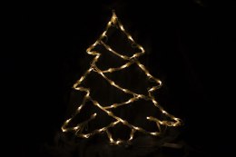Świąteczna LED dekoracja do okna - choinka - 40 cm