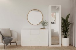 Szafa Malwa SD-50 z Lustrem BIAŁY