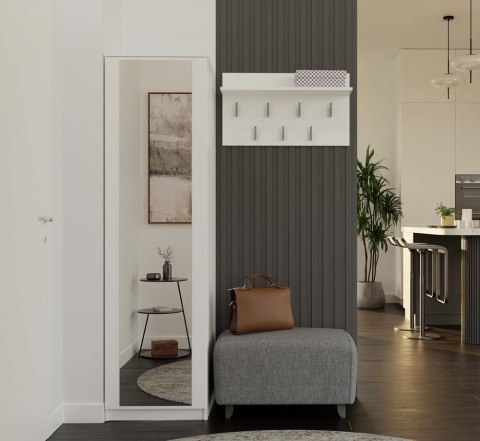 Szafa Malwa SD-50 z Lustrem BIAŁY