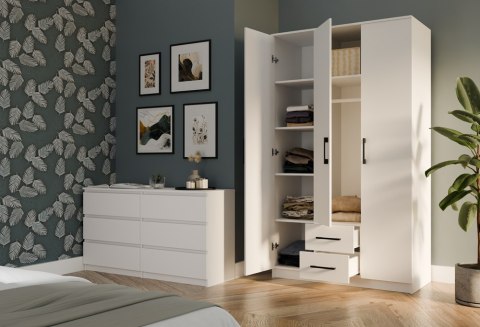 Szafa Romana 120 BIAŁY Bez Lustra