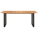 Stół jadalniany, 180x90x76 cm, lite drewno akacjowe