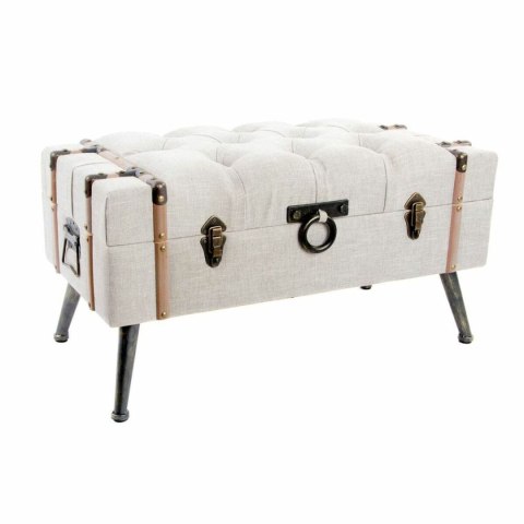 Taboret DKD Home Decor Brązowy Czarny Beżowy Drewno Drewno MDF 82 x 42 x 43 cm