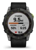 Zegarek sportowy Garmin Enduro 2 Solar Black Carbon Gray DLC Ti Ultrafit Band