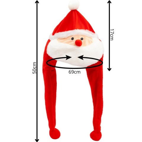 CZAPKA ŚWIĄTECZNA MIKOŁAJ