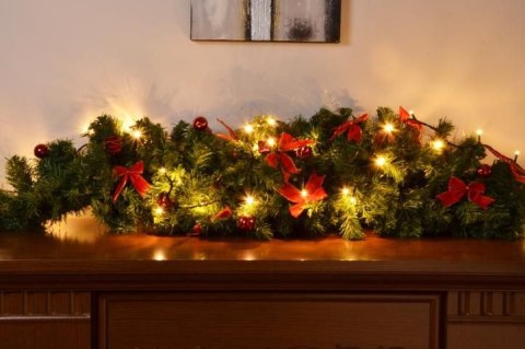 DiLED świetlny łańcuch - 40 LED ciepły biały