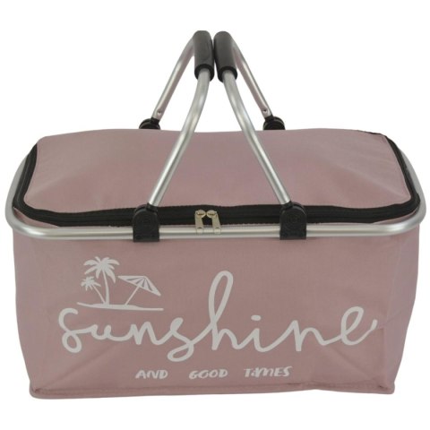 KOSZYK TURYSTYCZNY SKŁADANY TERMICZNY 35L REDCLIFFS RÓŻ