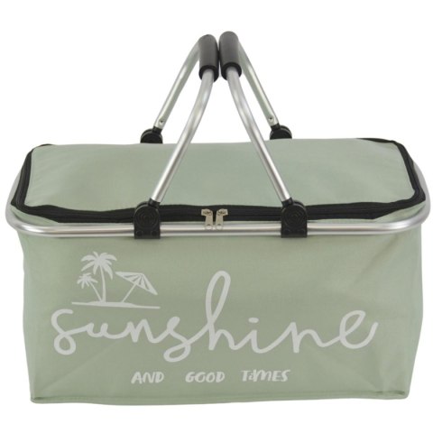 KOSZYK TURYSTYCZNY SKŁADANY TERMICZNY 35L REDCLIFFS ZIELONY