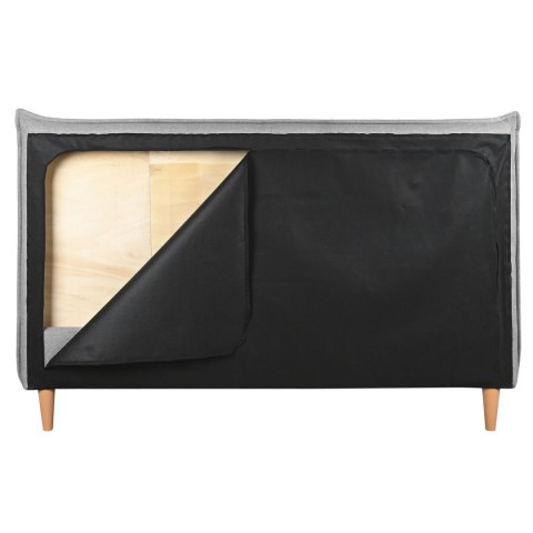 Łóżko Home ESPRIT Jasnoszary 177 X 219 X 108 CM