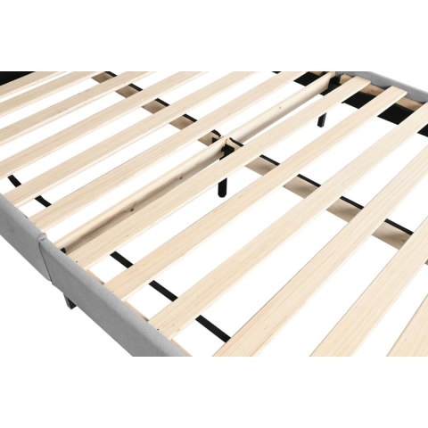 Łóżko Home ESPRIT Jasnoszary 177 X 219 X 108 CM