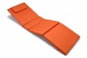 Poduszka Garth na leżak pomarańczowa