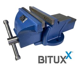 Imadło ślusarskie stołowe z żeliwa szczęki 200mm mocne profesjonalne