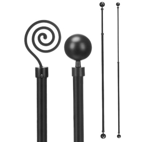 Karnisz Gift Decor Rozsuwany 160-320 cm (24 Sztuk)