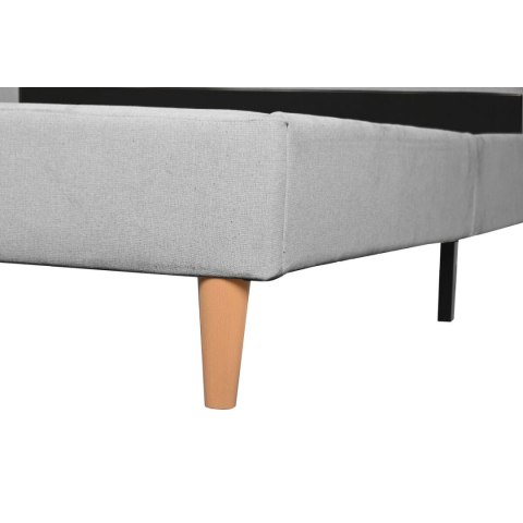 Łóżko Home ESPRIT Jasnoszary 170 X 219 X 104 CM