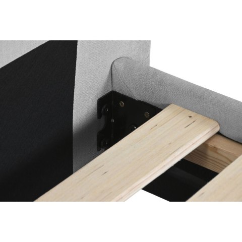 Łóżko Home ESPRIT Jasnoszary 170 X 219 X 104 CM