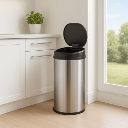 Automatyczny kosz na śmieci 50 l z czujnikiem, stal
