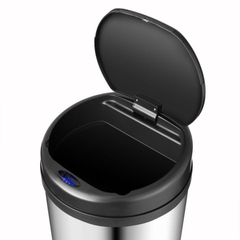 Automatyczny kosz na śmieci 50 l z czujnikiem, stal