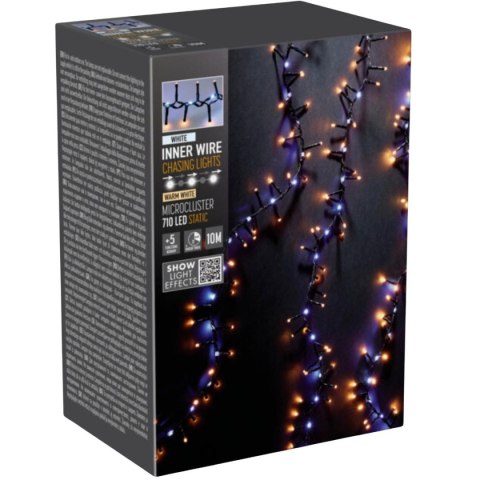 LAMPKI CHOINKOWE ŁAŃCUCH ŚWIETLNY 710 LED BIAŁY