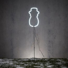 NEON BAŁWAN BIAŁY LED NA BATERIE 14,5x96CM LUCA