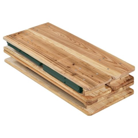 Zestaw piwny 220 cm, drewno jodłowe, składany, nośność 250kg