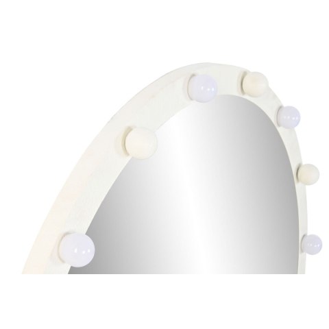 Lustro ścienne Home ESPRIT Biały Nowoczesny 100 X 7,5 X 100 CM