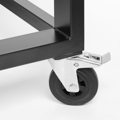 Mobilny grill gazowy Inferno ruszt 110 x 50cm 10kW - Hendi 700044