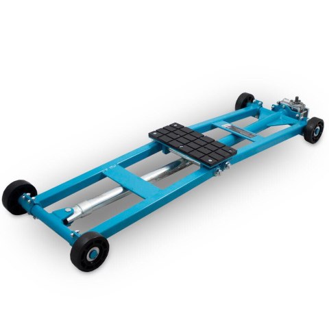 Podnośnik nożycowy BITUXX 2,5T płaska platforma 11-48cm na korbę ręczną