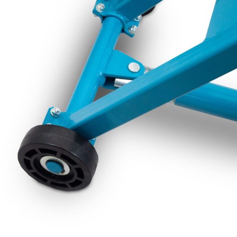 Podnośnik nożycowy BITUXX 2,5T płaska platforma 11-48cm na korbę ręczną