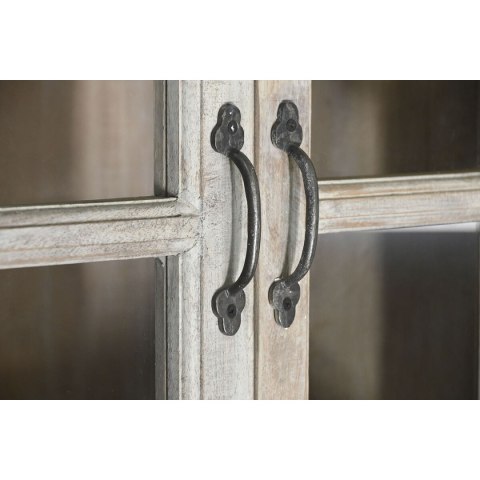 Ekspozytor stojący Home ESPRIT Biały Drewno mango 135 x 50 x 210 cm