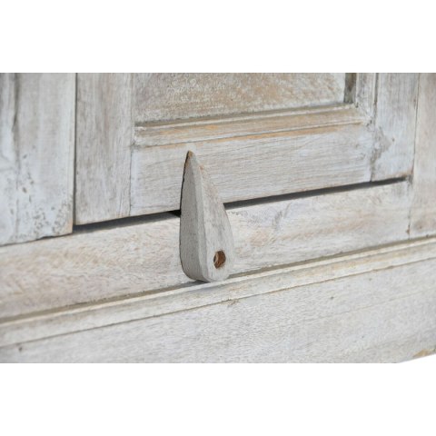 Ekspozytor stojący Home ESPRIT Biały Drewno mango 135 x 50 x 210 cm