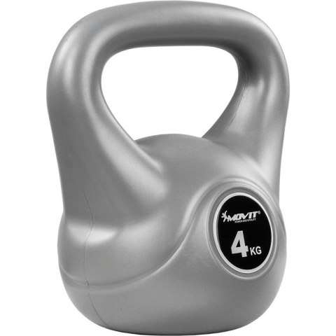 Kettlebell Hantle szara - 4 kg