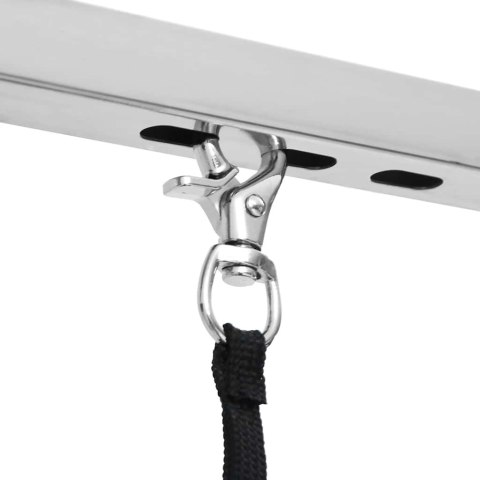 Stół groomerski ze smyczą, regulowany