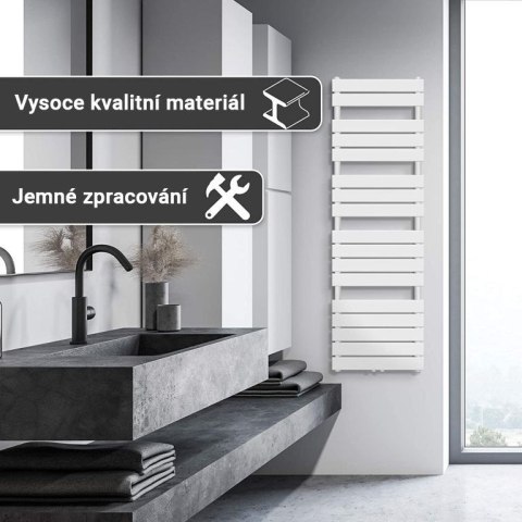 AQUAMARIN Grzejnik łazienkowy pionowy 1600 x 500 mm