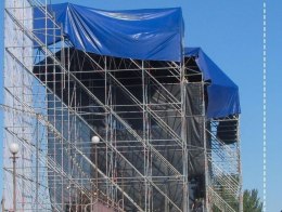 JAGO Plandeka 650 g/m², aluminiowe oczka, niebieska, 4 x 7 m