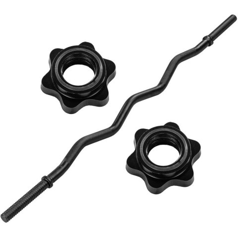 MOVIT Gryf - 120 cm, czarny, z nakrętkami