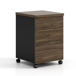 ANGEL Kontener biurowy Angel Loft Work Dark z szufladami