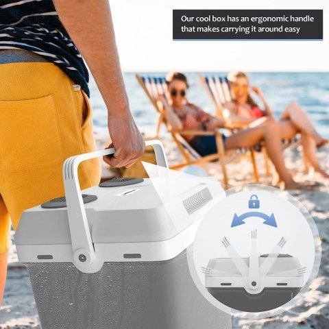 JAGO Pojemnik chłodzący, 25 l, antracytowy