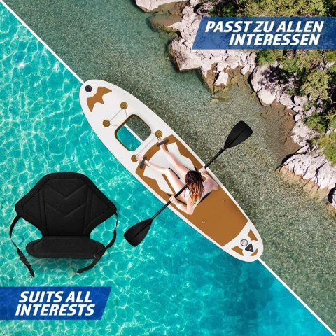 PHYSIONICS Nadmuchiwany paddleboard - God Ra, 366 cm