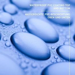 Plandeka JAGO 650 g/m², aluminiowe oczka, niebieska, 3x5 m