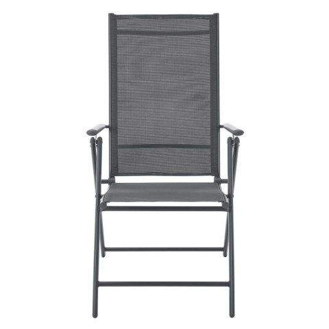 Składane krzesła ogrodowe Calena 2 szt., antracytowe