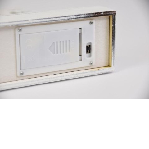 Kalendarz adwentowy świąteczny, sanie, 10 LED, na baterie